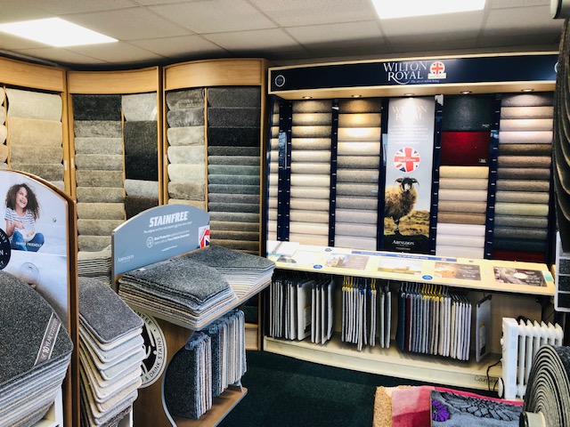 Inside of carpet shop 4